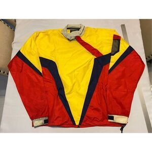 Vintage West Marine Nautical Gear Jacket Mens 2XL Windbreaker Rainjacket